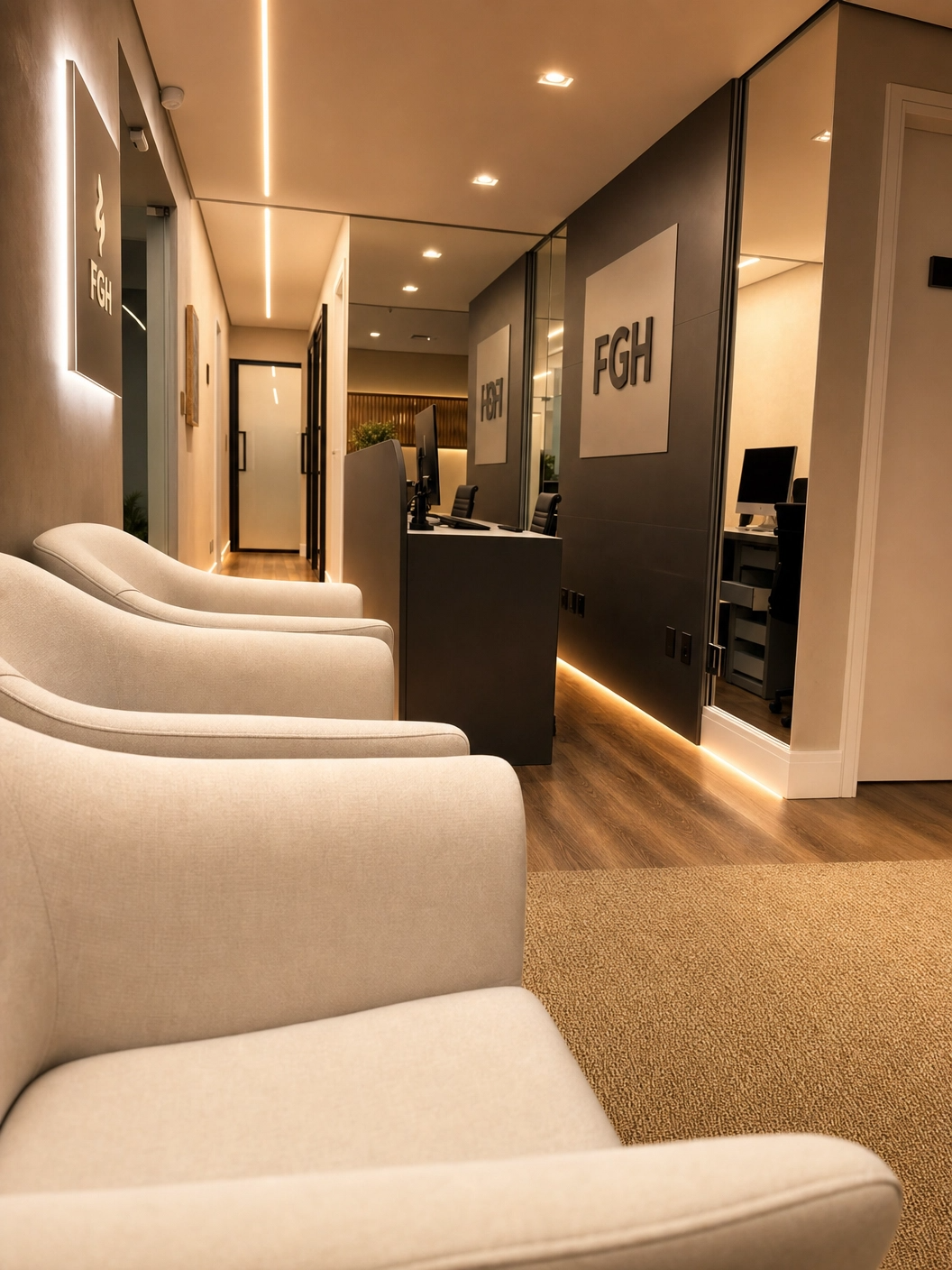 Hall e recepção FGH
